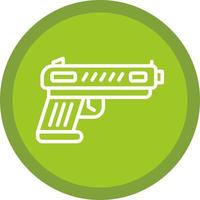 diseño de icono de vector de pistola