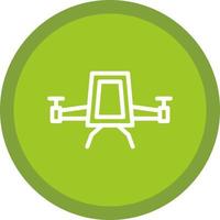 Air Taxi Vector Icon Design