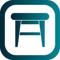 Stool Vector Icon Design