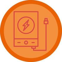 Power Bank Vector Icon Design