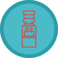 Water Dispenser Vector Icon Design