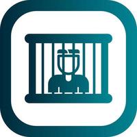 Prisoner Vector Icon Design