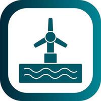 Turbine Vector Icon Design