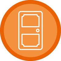 Door Vector Icon Design