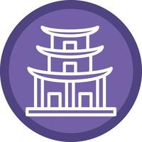 Temple Vector Icon Design