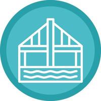 Bridge Vector Icon Design