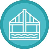 Bridge Vector Icon Design