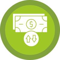 Cash Flow Vector Icon Design