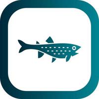 Trout Vector Icon Design