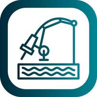 Fishing Vector Icon Design