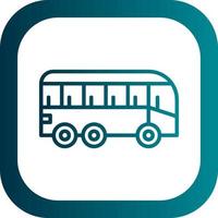 Public Transport Vector Icon Design