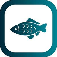 Carp Vector Icon Design