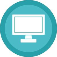 Monitor Screen Vector Icon Design