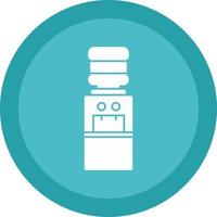 Water Dispenser Vector Icon Design