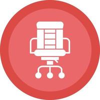 Boss Chair Vector Icon Design