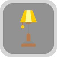 Floor Lamp Vector Icon Design