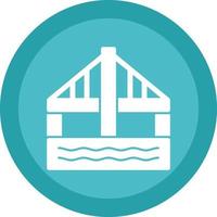 diseño de icono de vector de puente