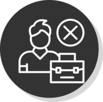 Unemployed Vector Icon Design