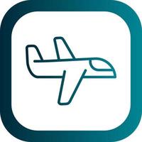 Airplane Vector Icon Design