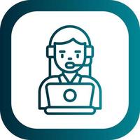 Call Center Vector Icon Design
