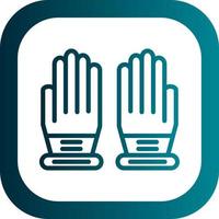Gloves Vector Icon Design