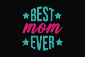 Mother's Day T-shirt Custom Design Free vector