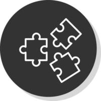 Puzzle Vector Icon Design