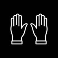 Hands Up Vector Icon Design