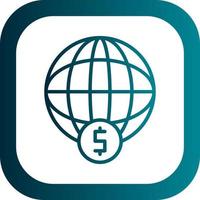 World Financial Vector Icon Design