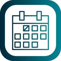 Schedule Vector Icon Design