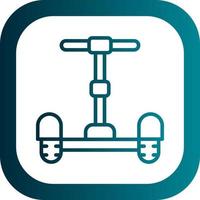 Segway Vector Icon Design