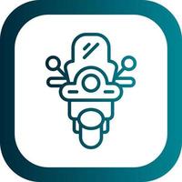 Motorbike Vector Icon Design