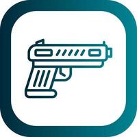 Gun Vector Icon Design