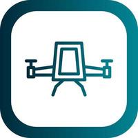 Air Taxi Vector Icon Design