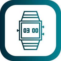 diseño de icono de vector de reloj inteligente