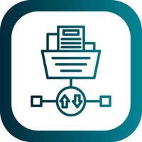 File Transfer Protocol Vector Icon Design