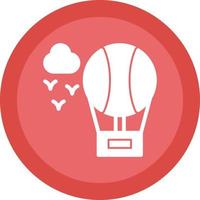 Air Balloon Vector Icon Design