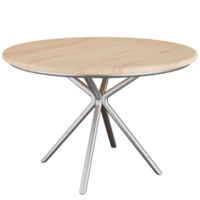 3d icoon illustratie minimalistische ronde tafel png
