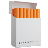 3d icône illustration cigarette pack png