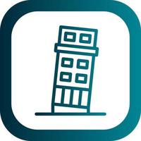 Tower Vector Icon Design