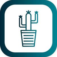 diseño de icono de vector de cactus