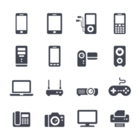 tecnología y dispositivos lleno icono. png