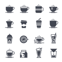 Kaffee und Tee gefüllt Symbol. png