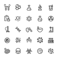 Icon set - Science line icon png