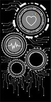 Computer chip Electronic circuit board vector for technology and finance concept and education for future