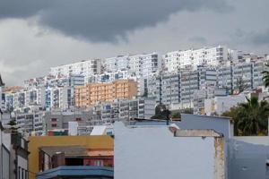 Working class neighbourhood in the city of Las Palmas de Garn Canarias photo