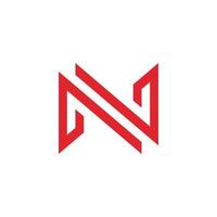 Letter N logo vector template element