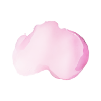 Aquarell mit transparent Hintergrund png