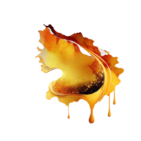 watercolor stain in colorful png