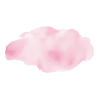 Aquarell mit transparent Hintergrund png